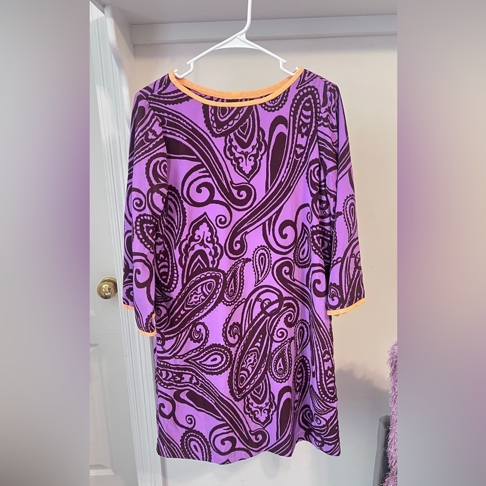 FINAL PRICE Uncle Frank Retro Paisley Dress
